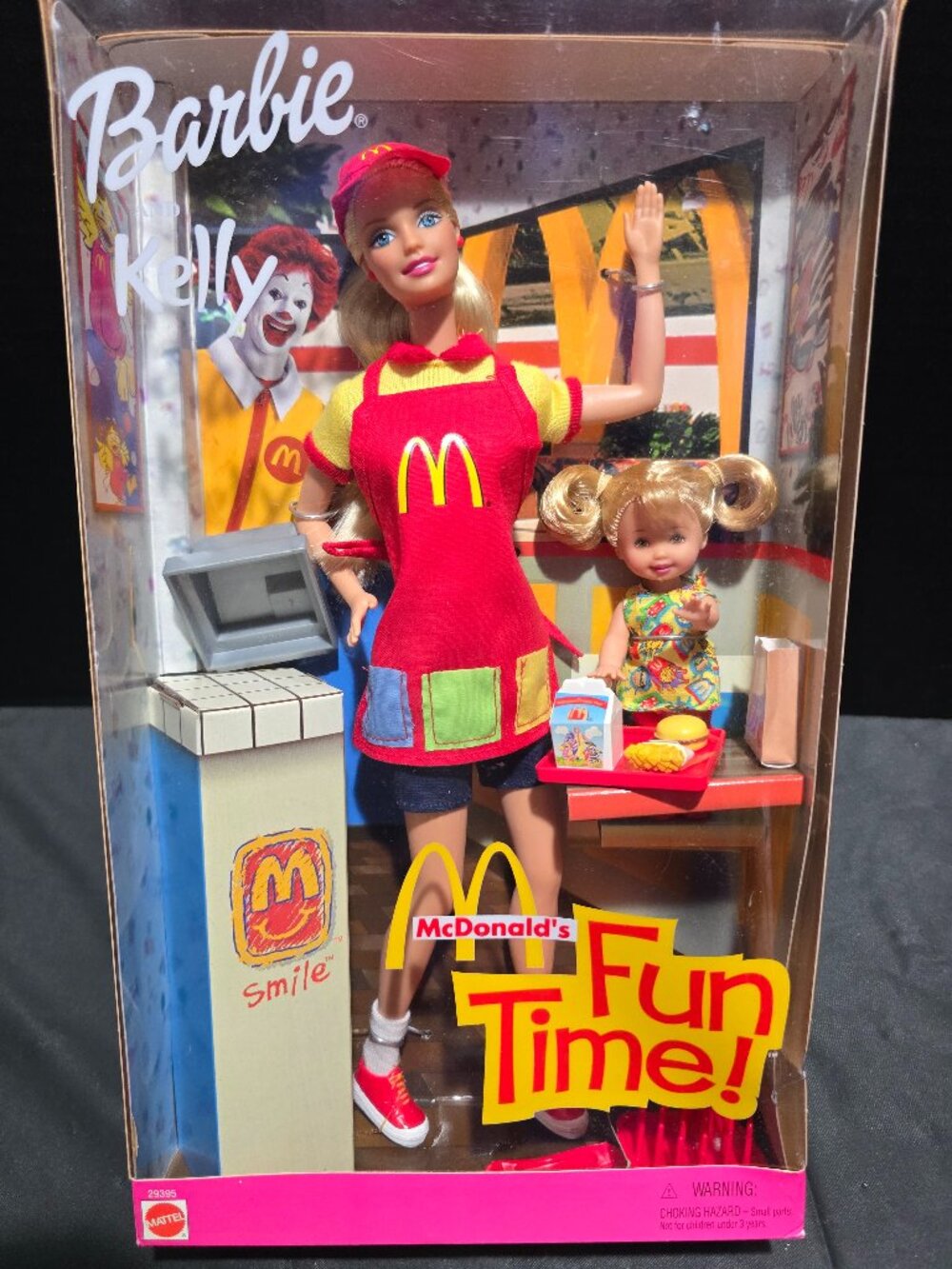 McDonald’s Barbie & Kelly Fun Time! Fashion Doll Set 2001 w/Accessories
